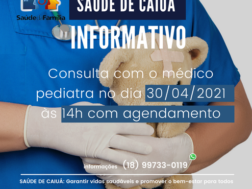 Informativo SAÚDE DE CAIUÁ