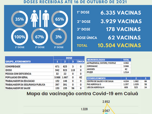 Boletim de vacinação contra a covid 19
