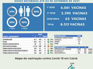 Boletim de vacinação contra a covid 19