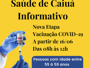 Nova Etapa Vacinação COVID-19