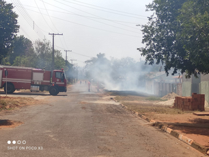 Incêndio suspende aulas na Agrovila 3 em Caiuá