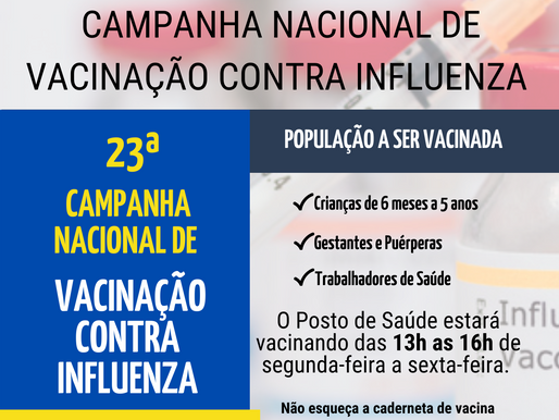 VACINA CONTRA A INFLUENZA