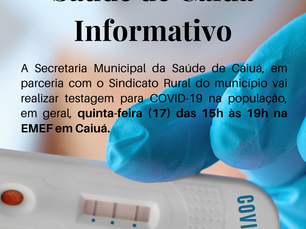 Informativo Saúde de Caiuá