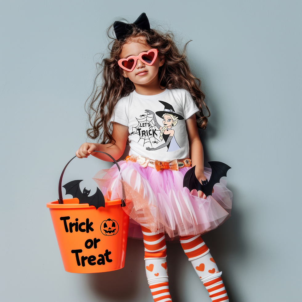 Let's Trick Princess Halloween T-shirt