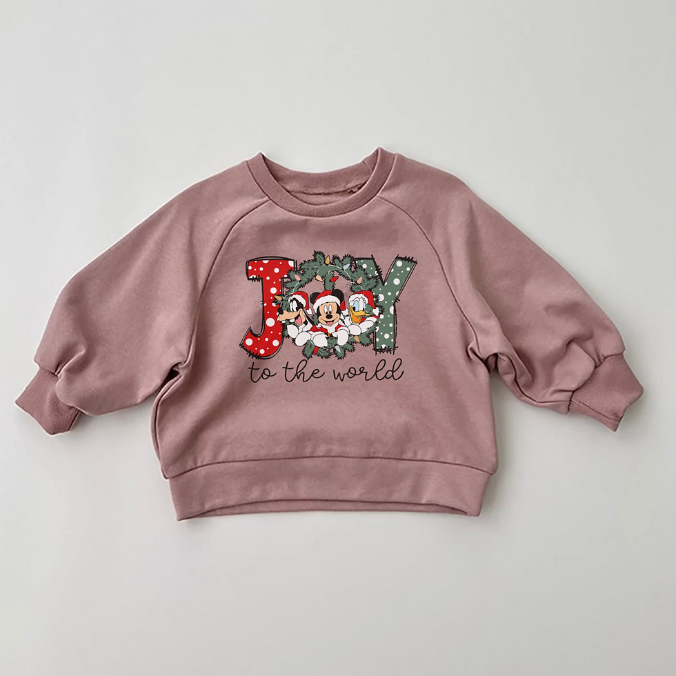 Thumbnail: Mickey & Friends Xmas Oversized Sweatshirt