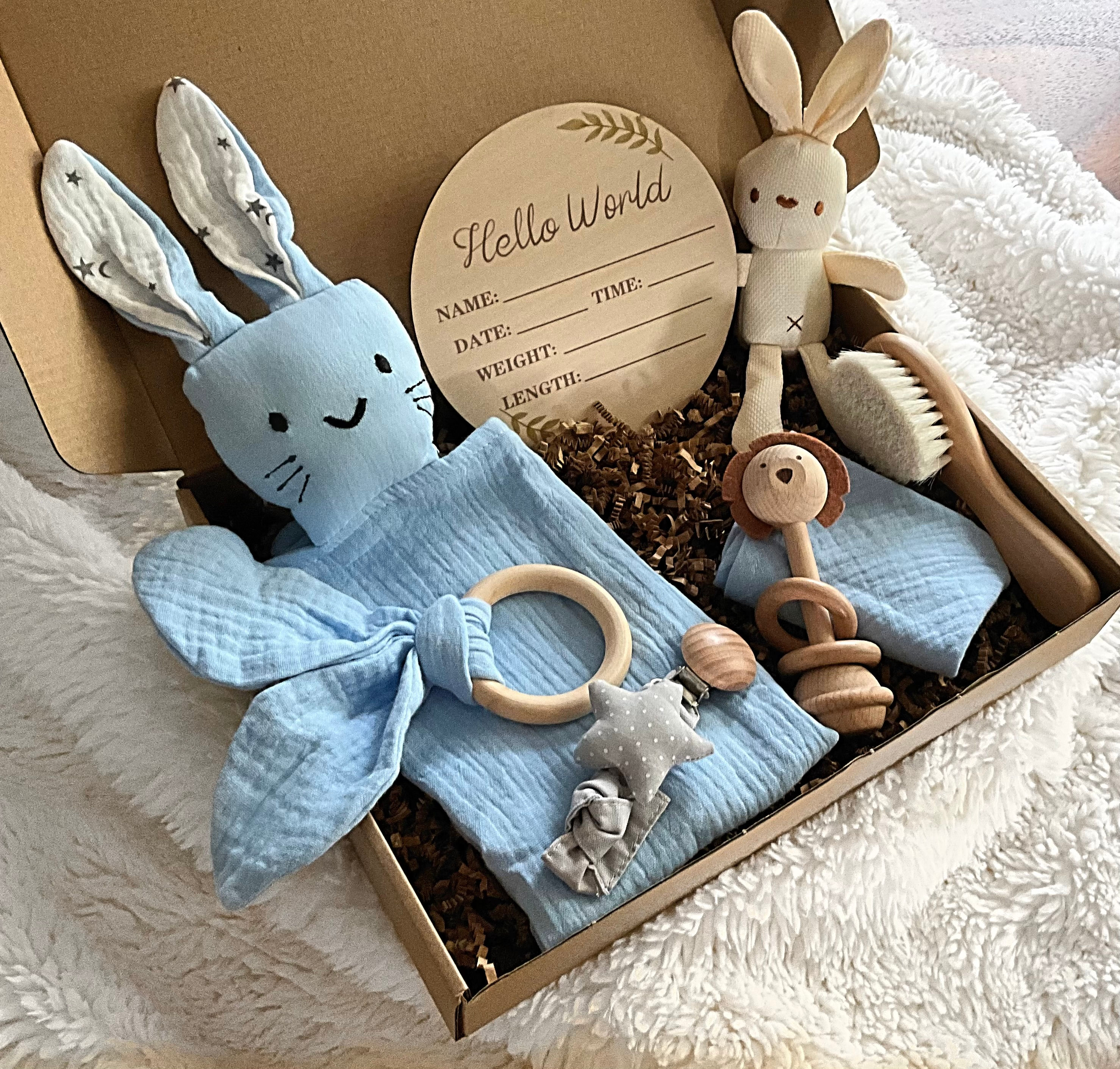 welcome baby gift set / baby shower gift / newborn gift set
