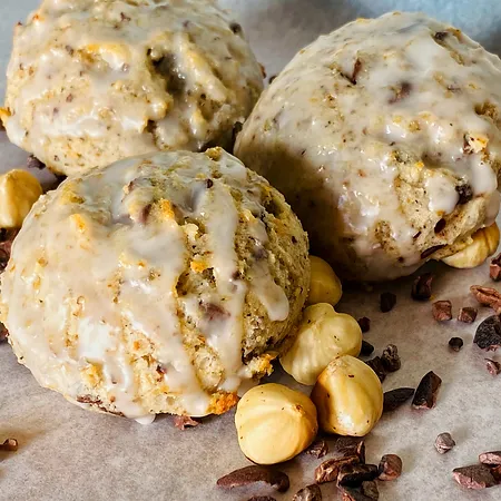 Chocolate Hazelnut Ricotta Cookies