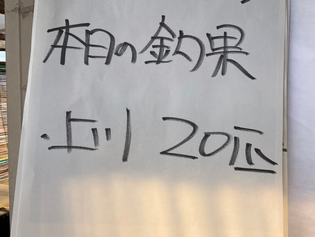 9月3日 9月2日の川の様子と9月1日の鮎友釣り釣果報告です