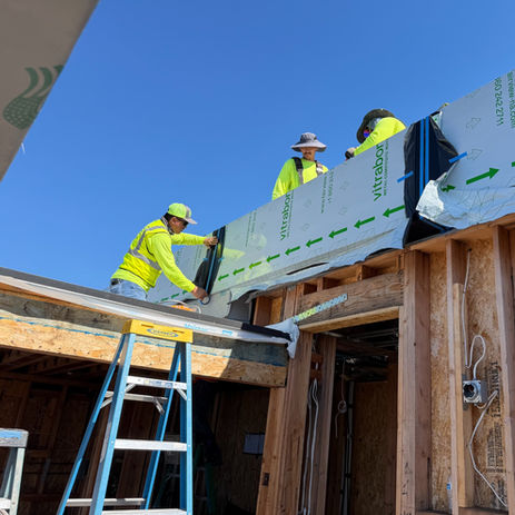 Exterior cladding — Pars Builders work