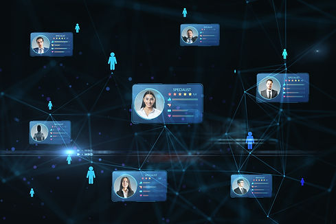 Alternative Academic Careers with Digital Cards Contain Profile Information and Face Photo