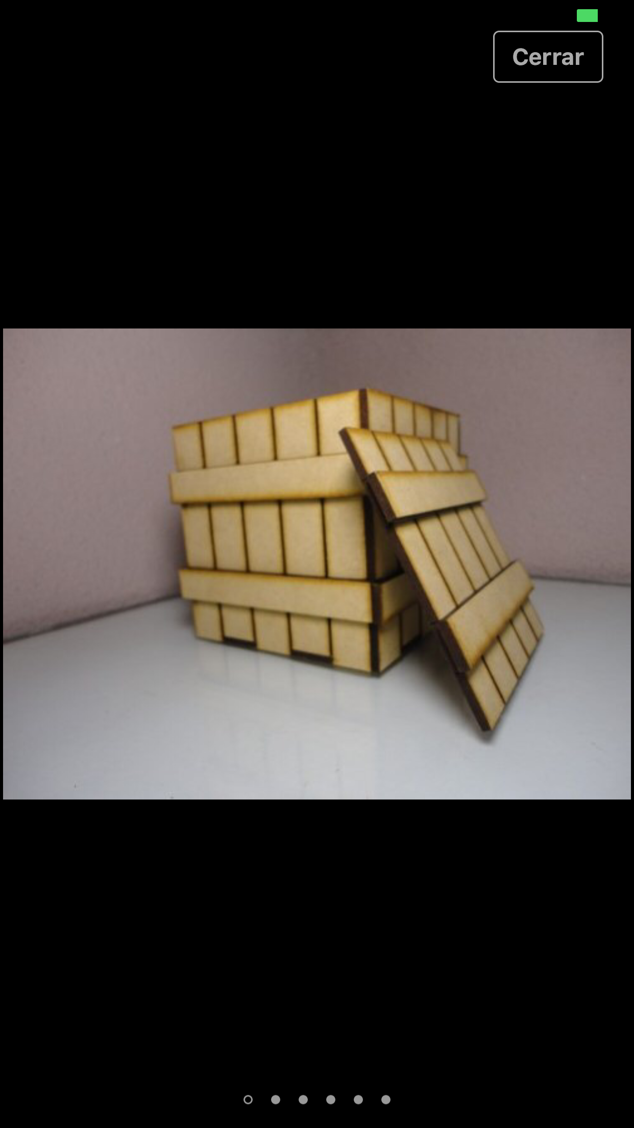  Caja importación para adorno o dulcero