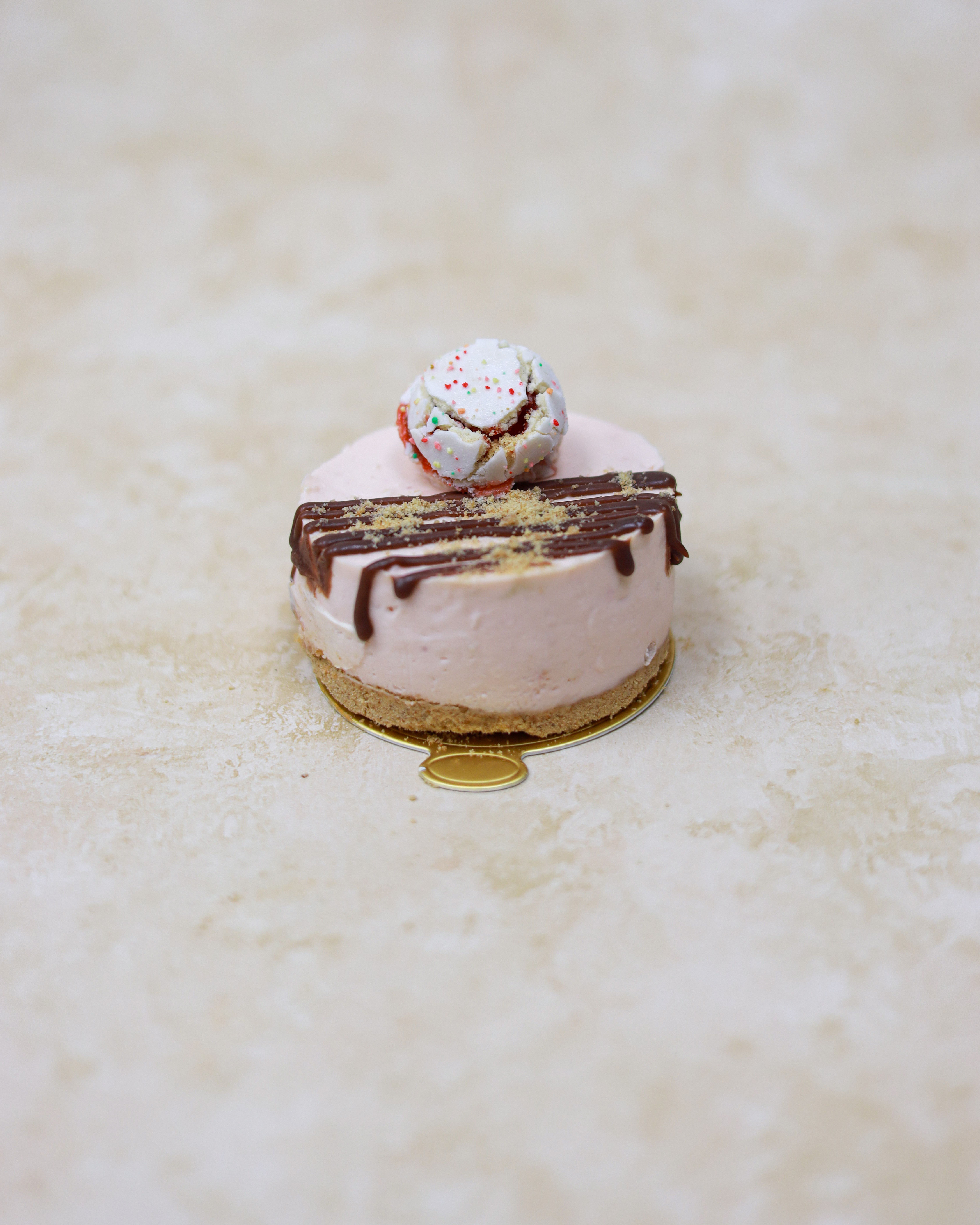 Mini Strawberry Pop-Tart Cheesecake