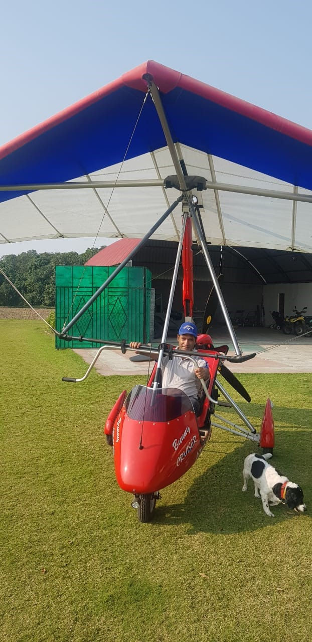 Learning to fly !