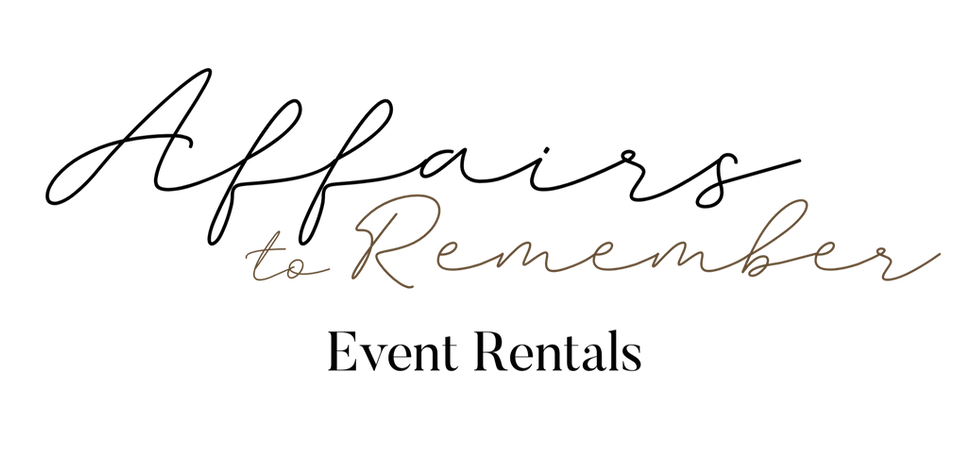 Affairs to Remember Event and Wedding Rentals