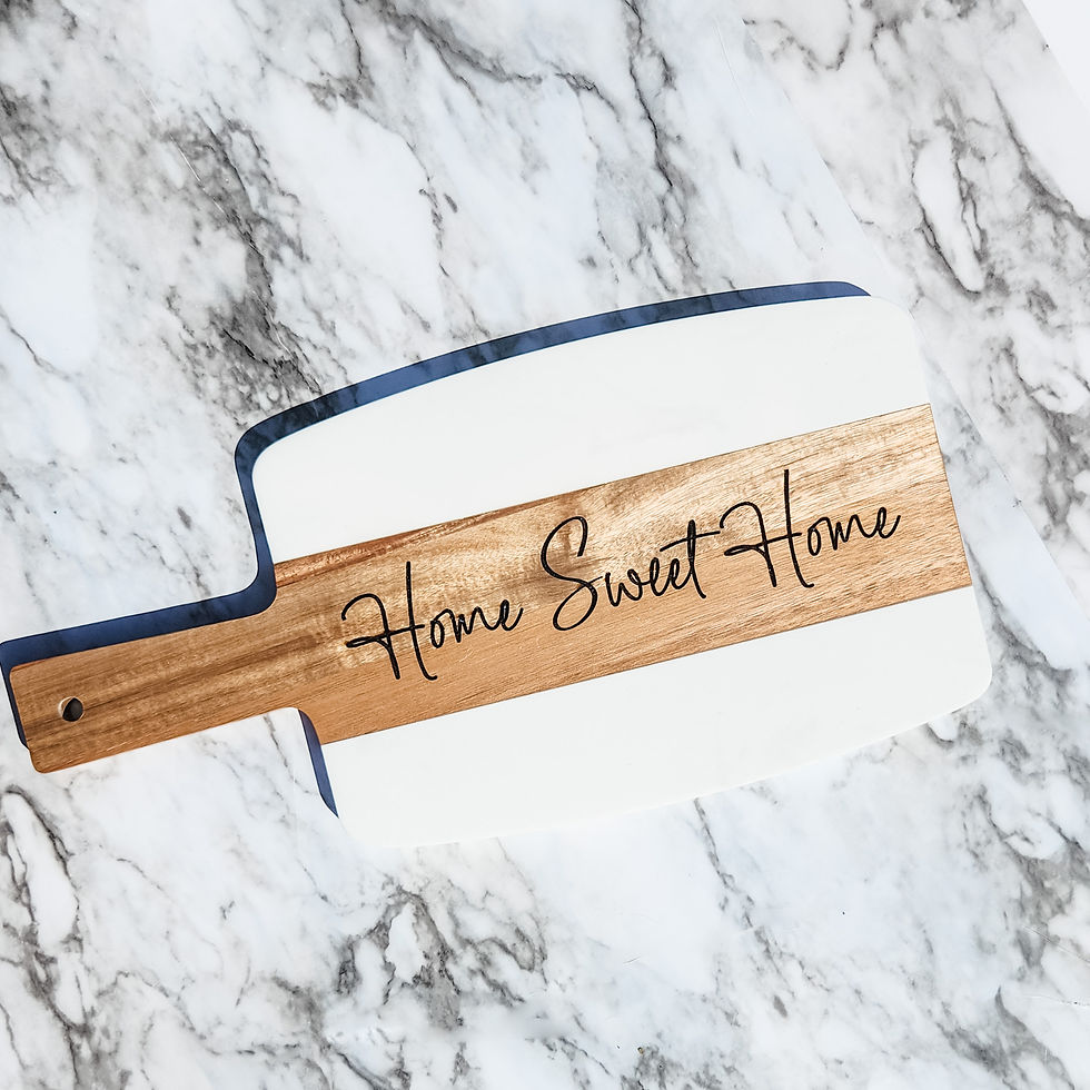 Thumbnail: Marble & Acacia Serving Board