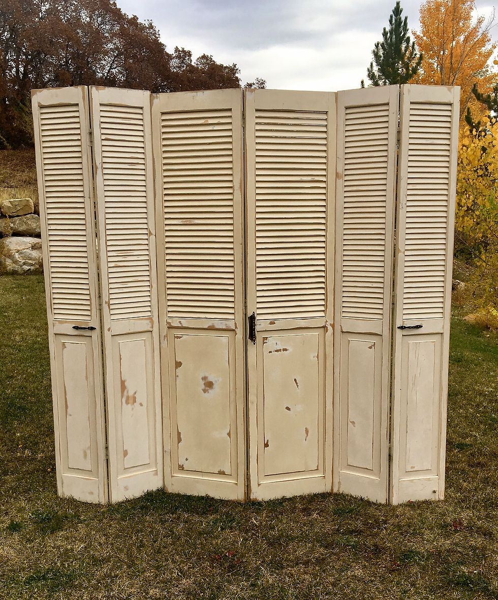 Thumbnail: Backdrop Vintage Shabby Chic Shutters