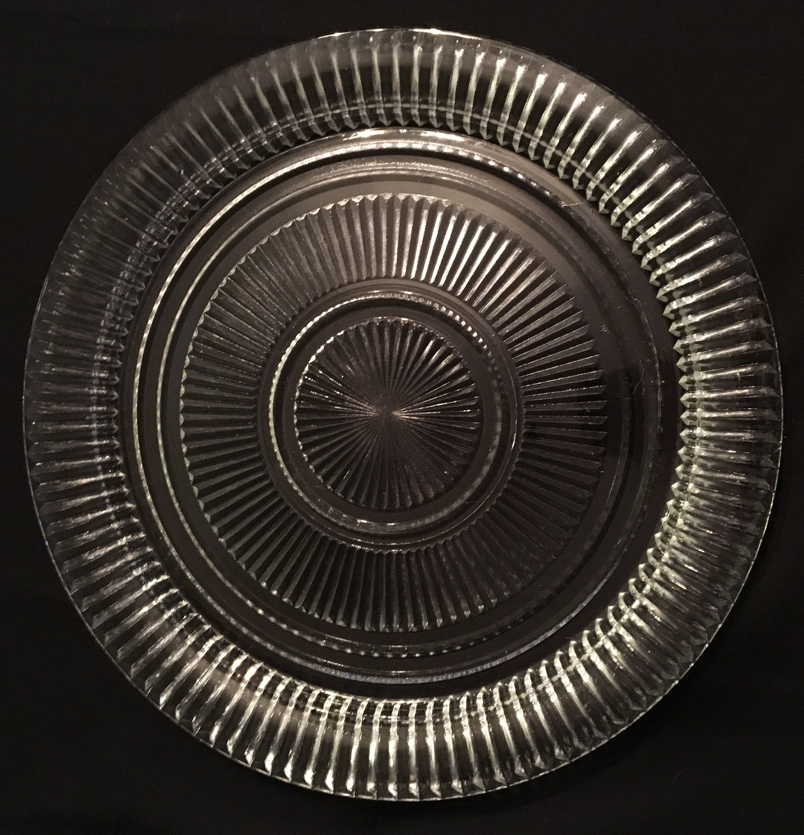 Vintage Glass Serving Dish