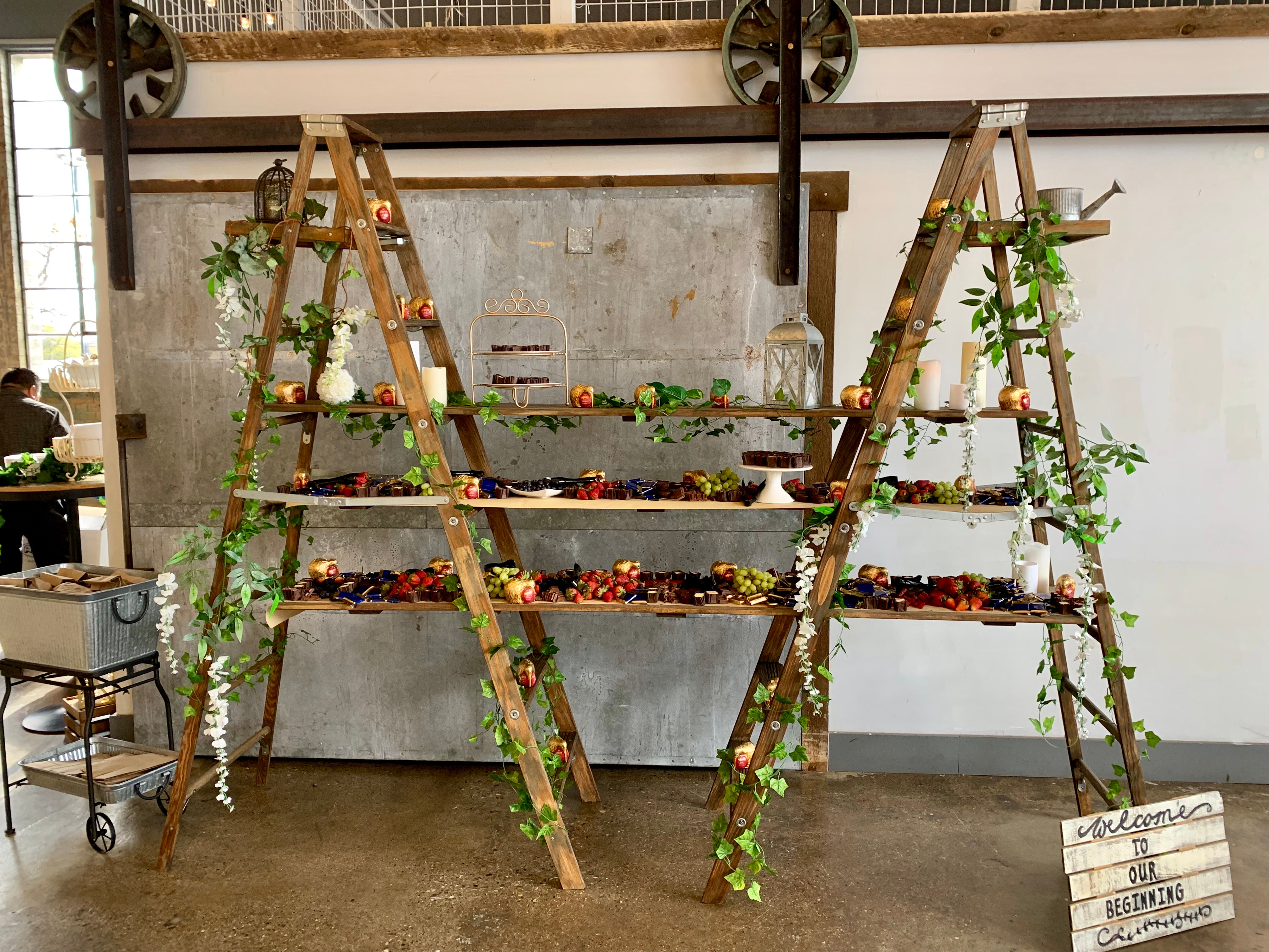 Dessert/Food Ladder Shelves