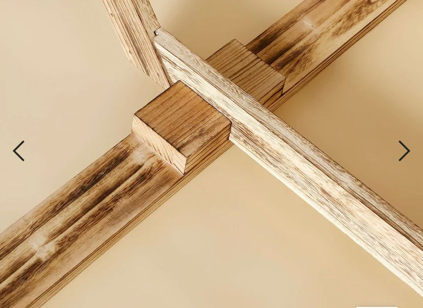 Thumbnail: Arch Heptagonal Wood Rustic Backdrop Stand