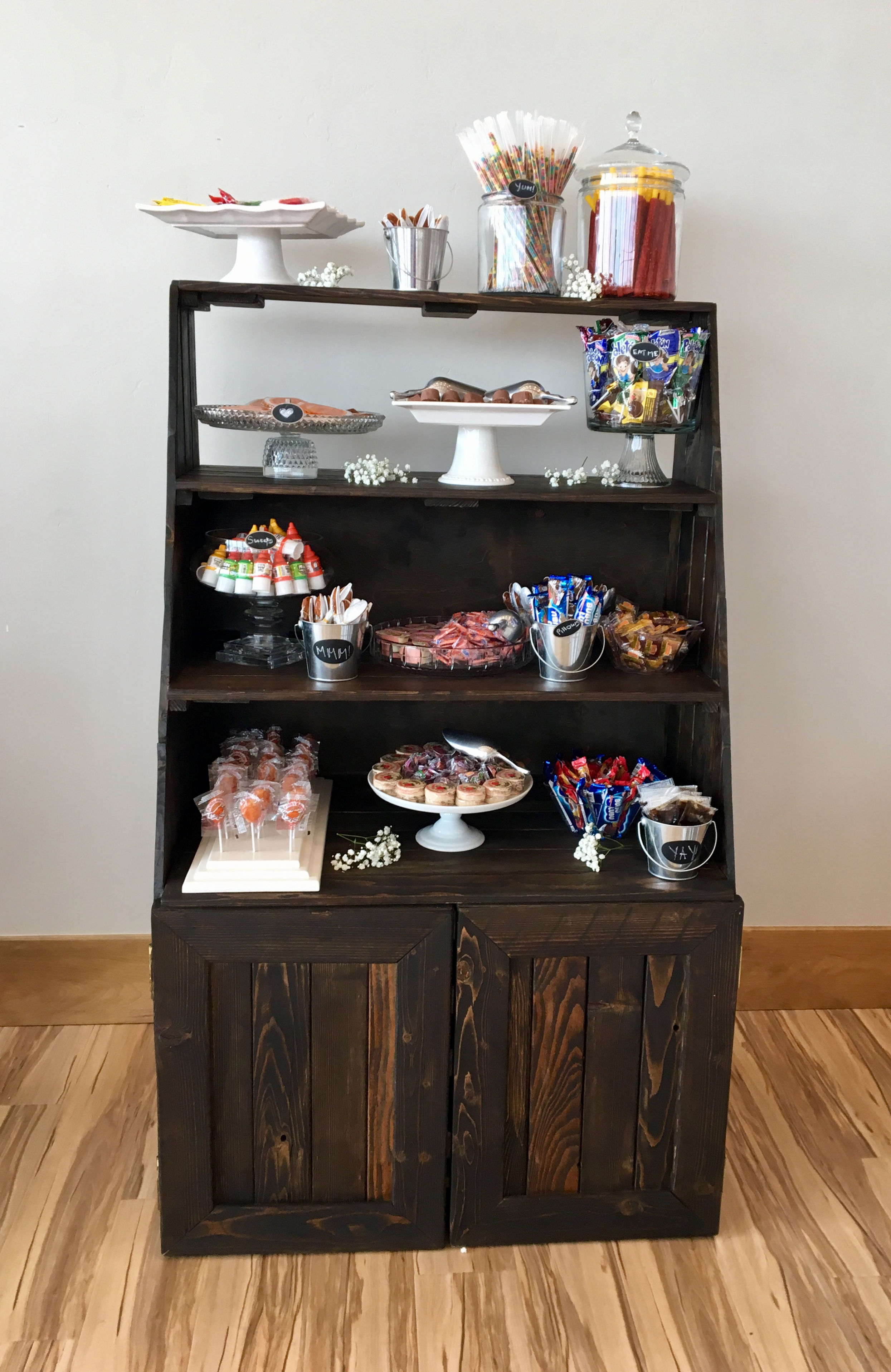 Candy Bar Cupboard