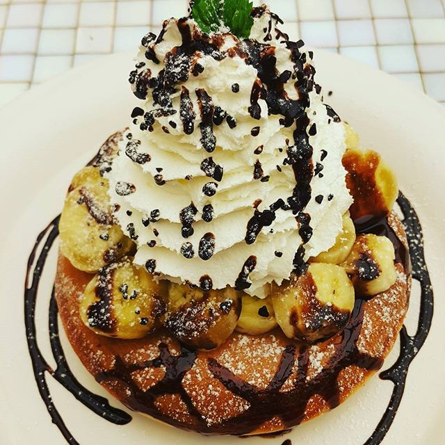 Banana choco #pancake #goodtaste #badhealth #butiloveit
