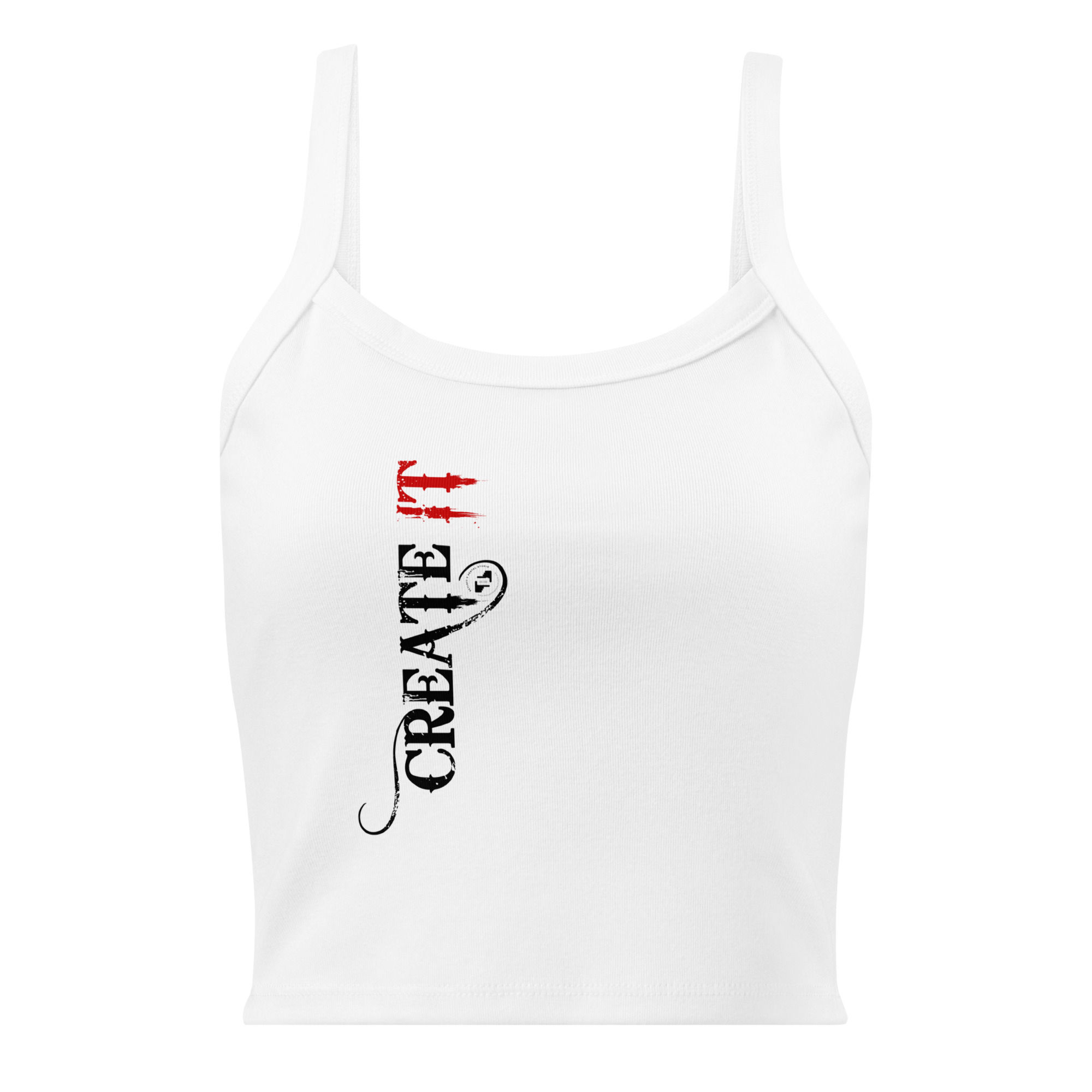 CREATE IT: Women’s micro-rib tank top