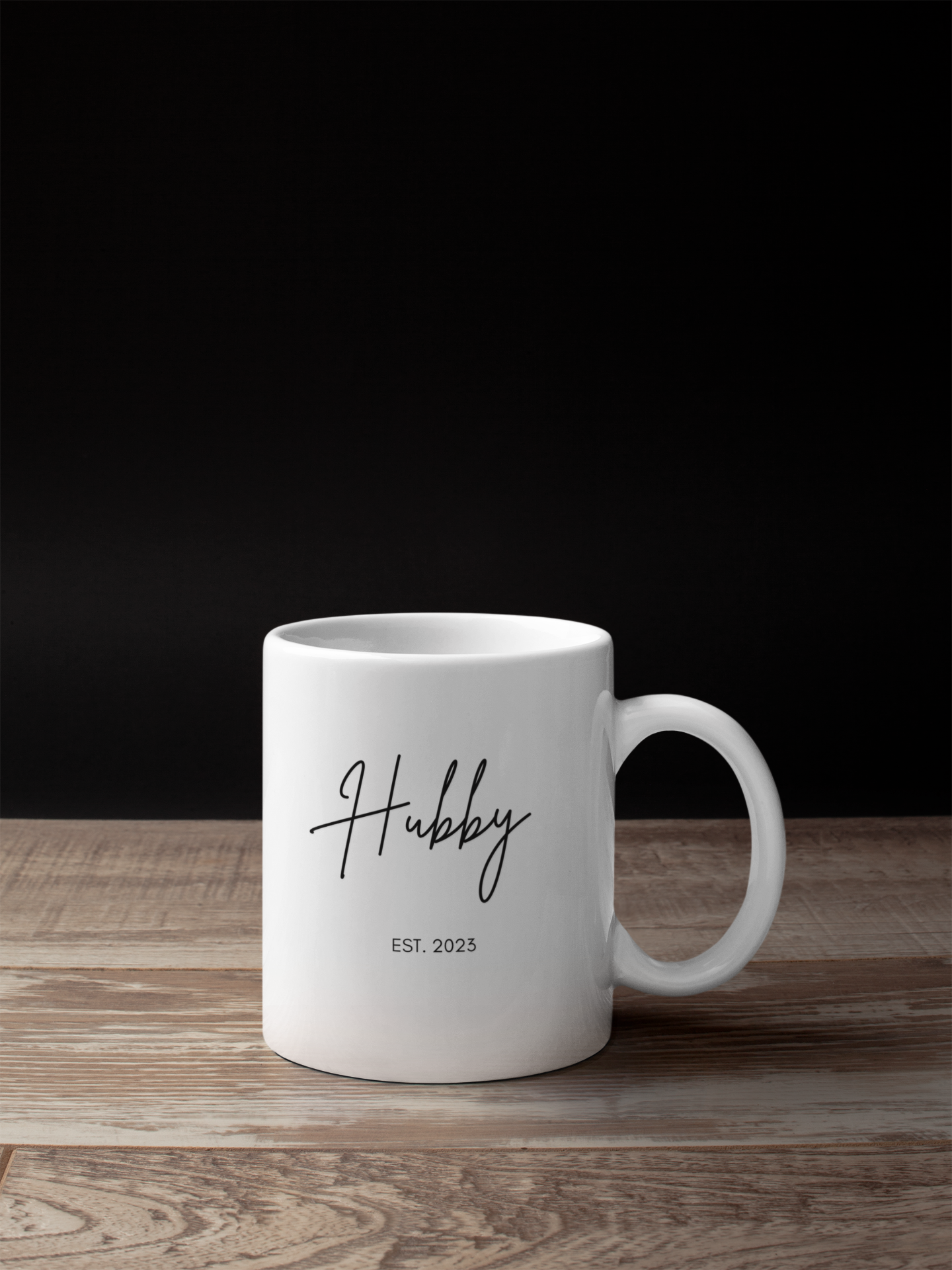 Hubby or Wifey coffee mug