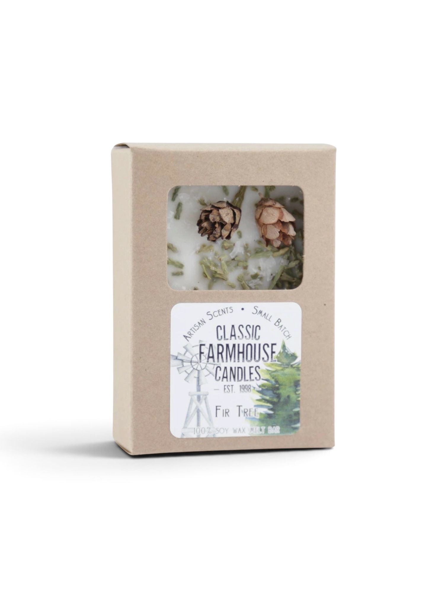 Fir Tree Soy Melt bar | Handcrafted in the USA