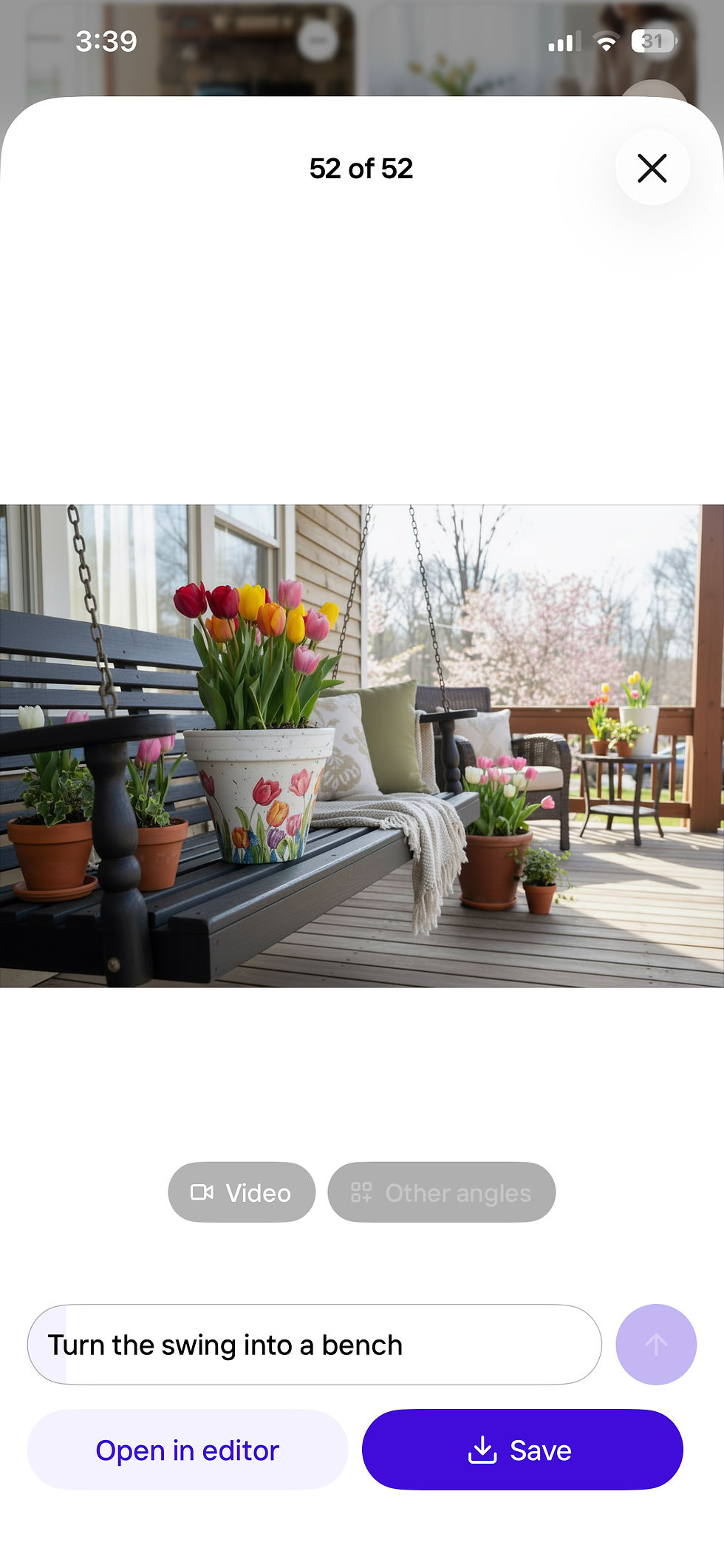 Thumbnail: Tulip Hand painted Planter | Garden lovers | Houseplants | French Country