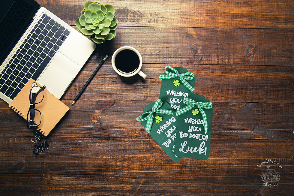 Thumbnail: Wishing you the best of Luck! mini card | Best wishes
