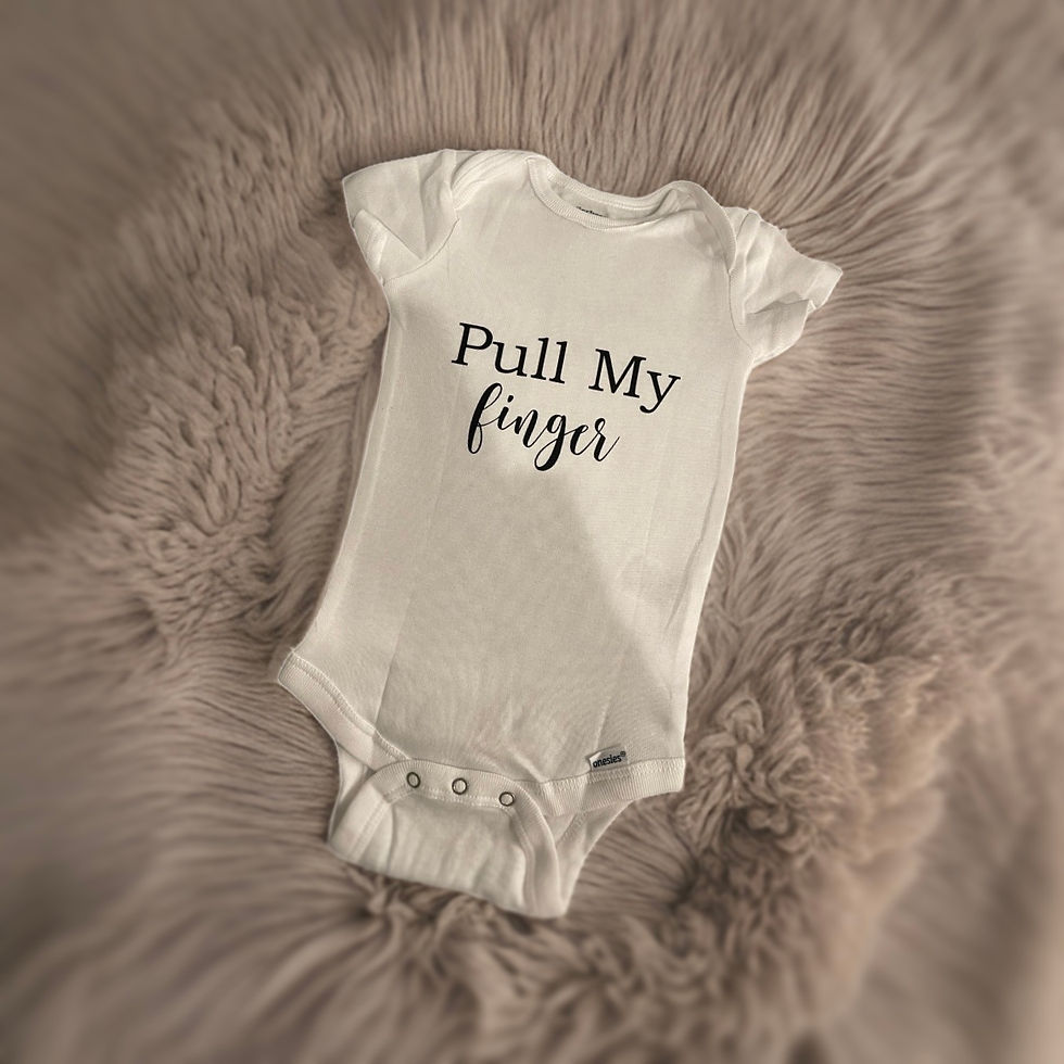 Thumbnail: Pull My Finger baby onesie