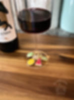 Thumbnail: Fruit Themed Wine Glass charms | set of 4