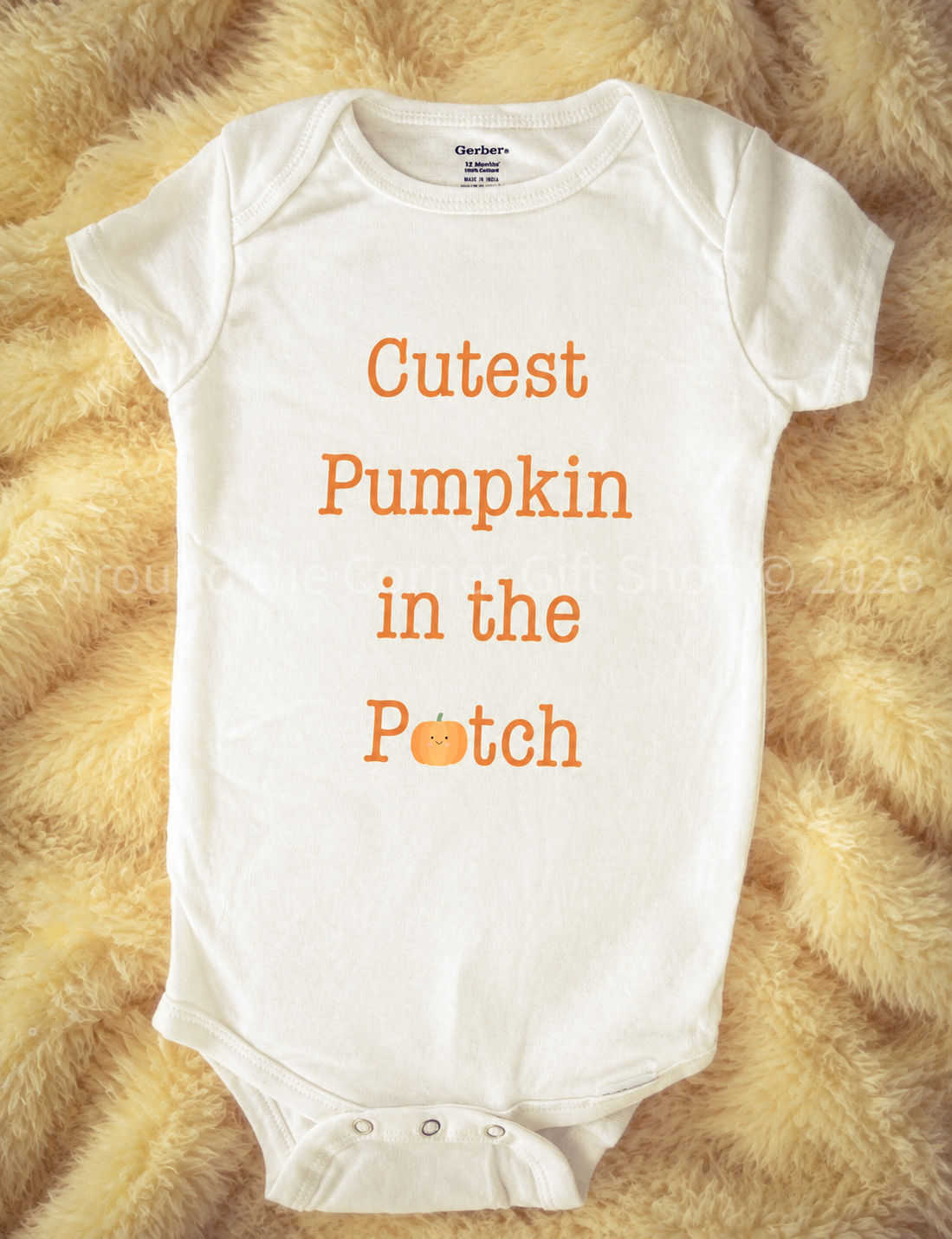 Cutest Pumpkin in the Patch onesie | Baby’s first fall | Baby shower gift ideas