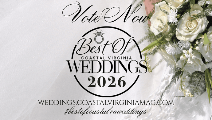 We’ve Been Nominated for Best of Coastal Virginia Weddings — in TWO Categories!