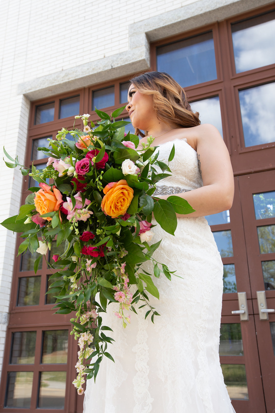 Vivid Expressions Norfolk Bridal Bouquet & Boutonniere gallery