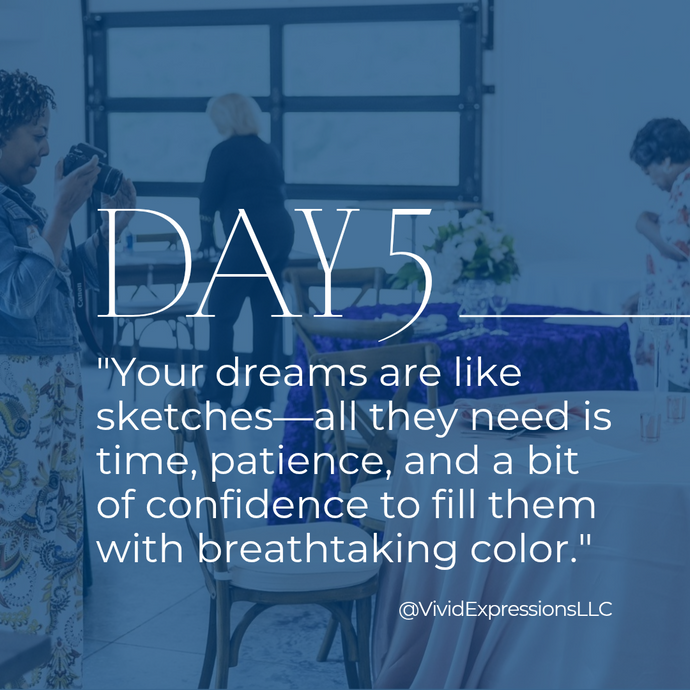 Day 5 of Vivid Momentum: Bring Your Sketch to Life