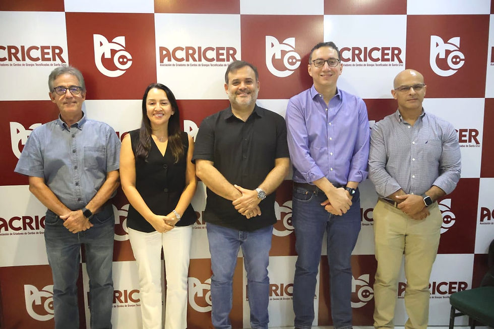 La Asociación de Criadores de Cerdos de Granjas Tecnificadas de Santa Cruz ( ACRICER-SC ) llevo a cabo su Asamblea Ordinaria 2026 el martes 31 de marzo en sus oficinas institucionales, con la participación de sus asociados y delegados acreditados.