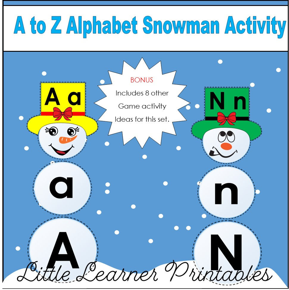 A to Z Snowman
