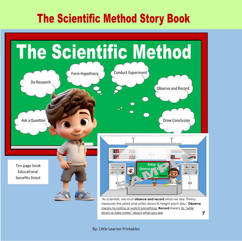 The Scientific Method Story Book | Little Learner