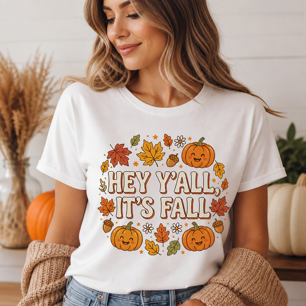 “Hey Y’all, It’s Fall” Tee