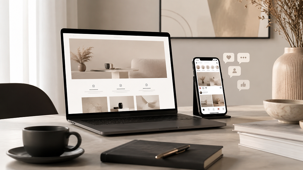 Site internet ou réseaux sociaux : faut-il vraiment choisir pour son entreprise ?