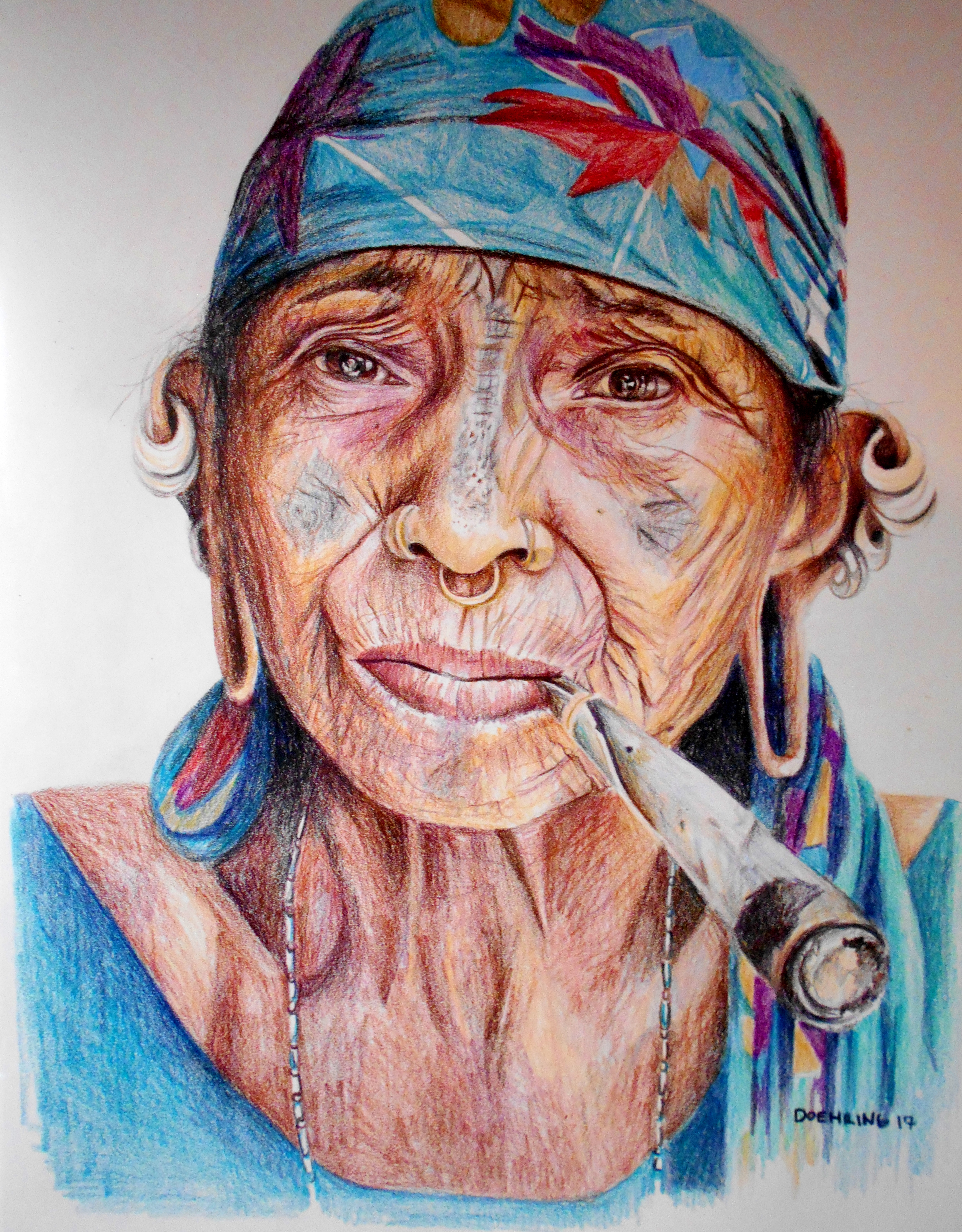 The Smoking Woman