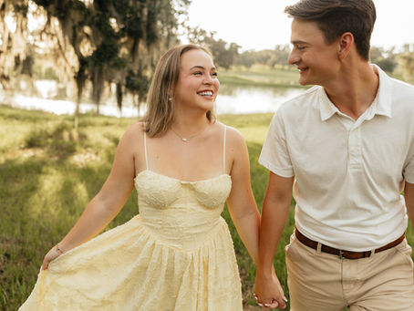 Katie & Trent's Engagement Session at Gorrie Mill | Morriston, FL