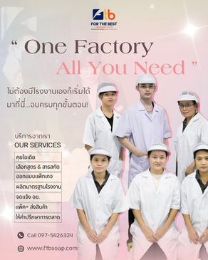 One Factory, All you need 💡👩‍🔬