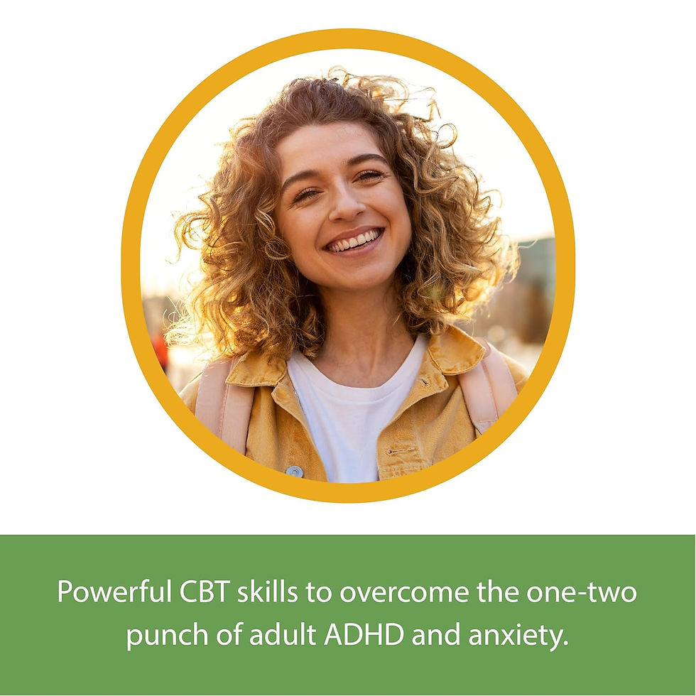 Thumbnail: The Adult ADHD and Anxiety Workbook: Cognitive Behavioral Therapy Skills to Man