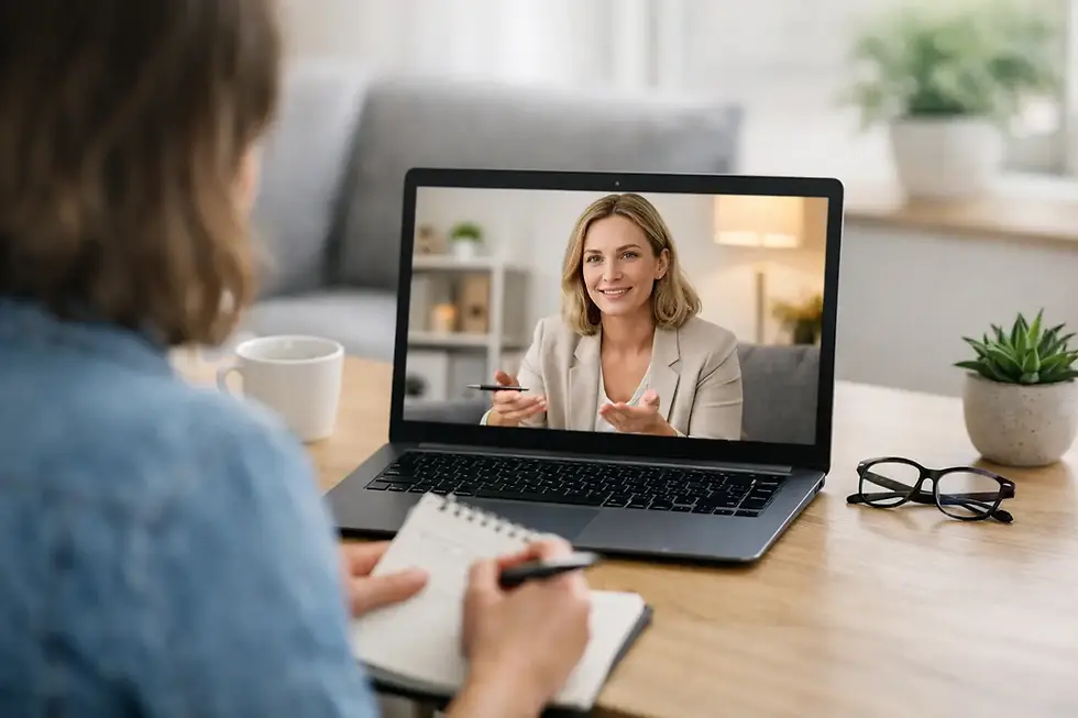 Structured CBT Therapy Sessions Online