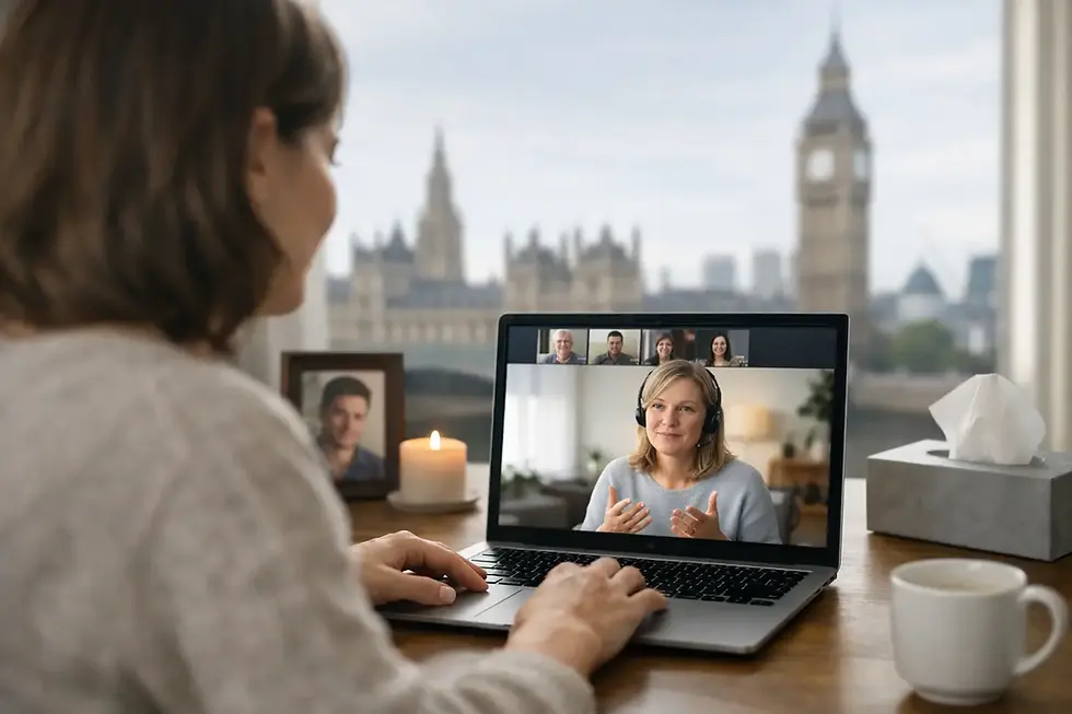 UK Online Grief Support That Actually Helps