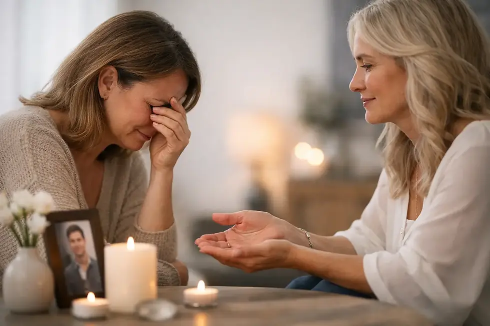 Mediumship Reading Grief Healing Stories