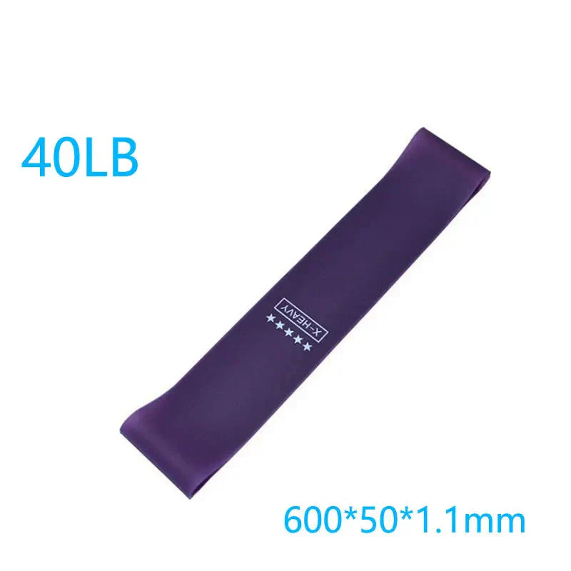 Thumbnail: Purple resistance band, 40LB, 600x50x1.1mm