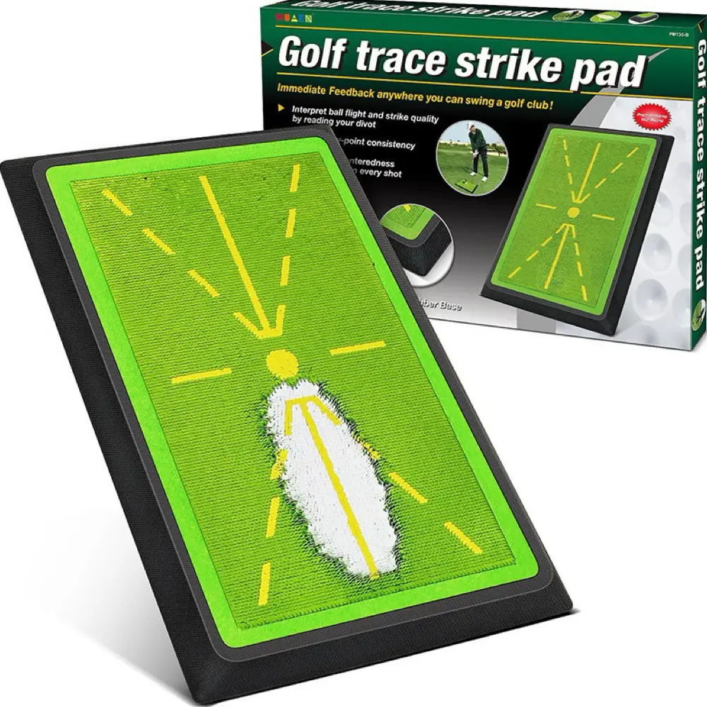 Golf Hitting Mat, Golf Mats Practice Outdoor Indoor for Swing Path Feedback Dete